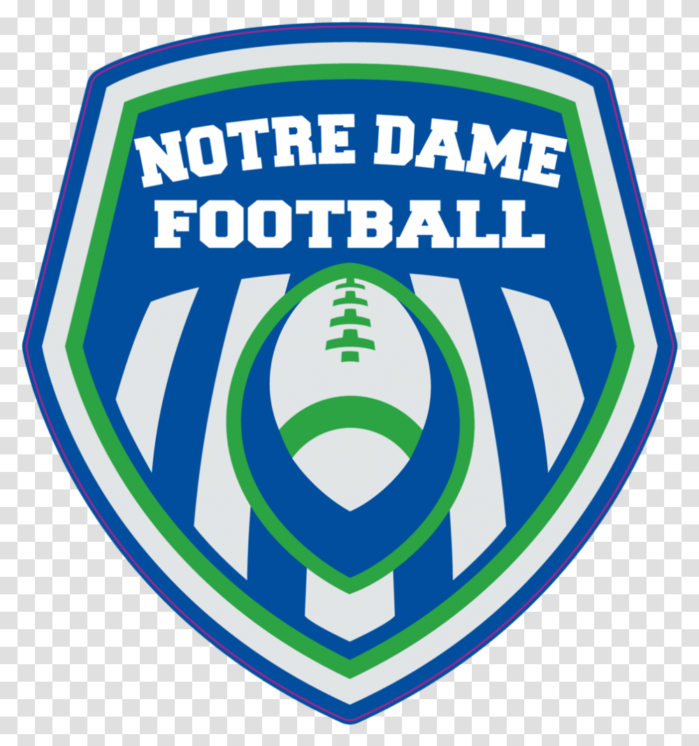 Notre Dame Academy Football Notre Dame Fighting Irish, Logo, Symbol, Trademark, Badge Transparent Png