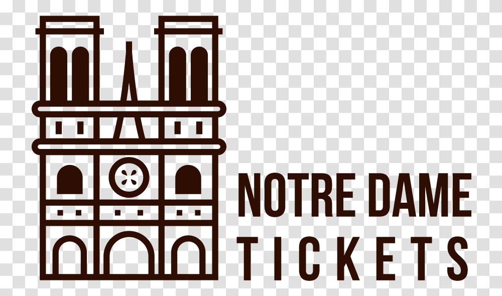 Notre Dame De Paris Icon, Gate, Architecture, Building Transparent Png