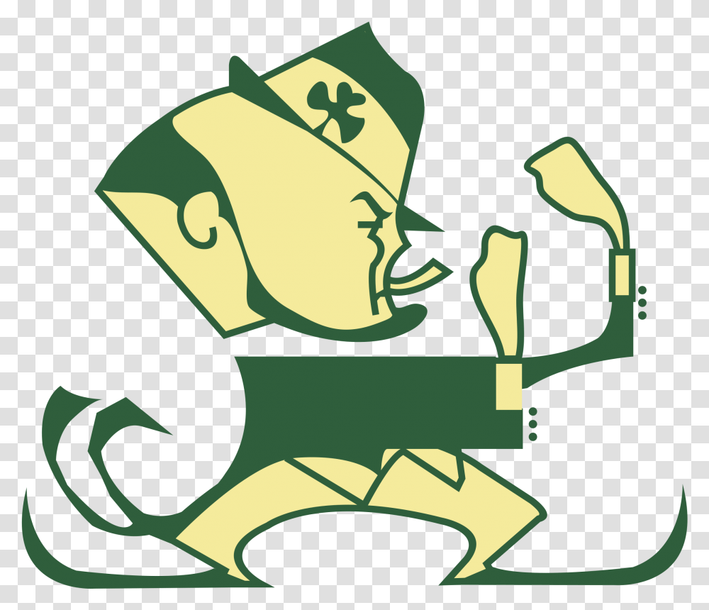 Notre Dame Fighting Irish Logo, Plant Transparent Png