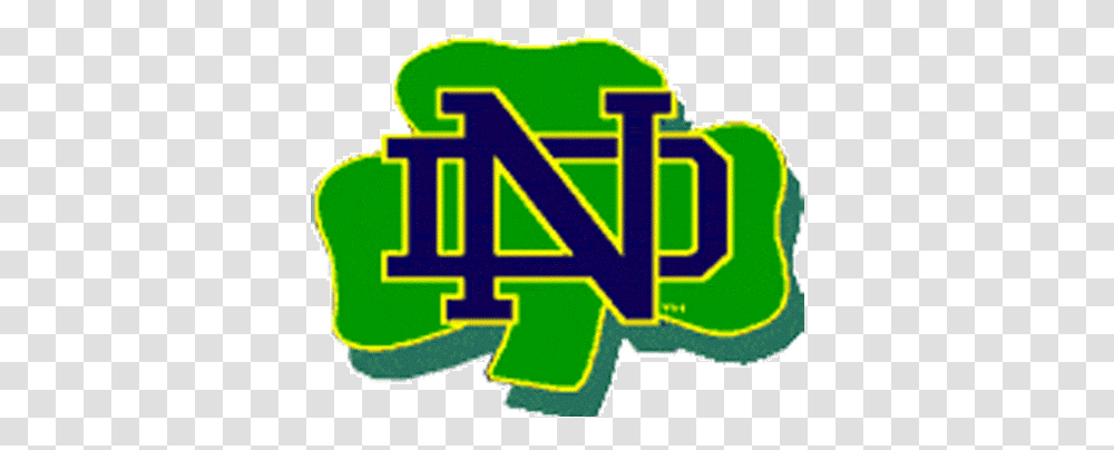 Notre Dame Fighting Irish Logos Notre Dame Fighting Irish, Pac Man, Text, Symbol, Graphics Transparent Png