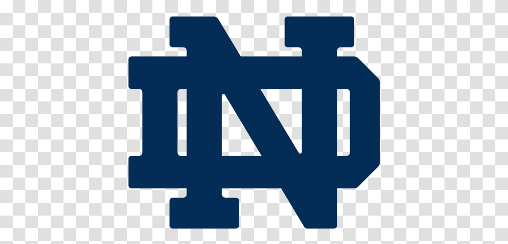 Notre Dame Football Wallpaper Logo Images Notre Dame Logo Nd, Word, Cross Transparent Png