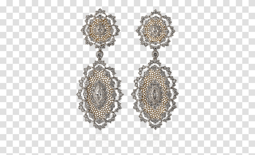 Notte Di Persia Pendant Earrings Earring, Accessories, Accessory, Jewelry, Lace Transparent Png