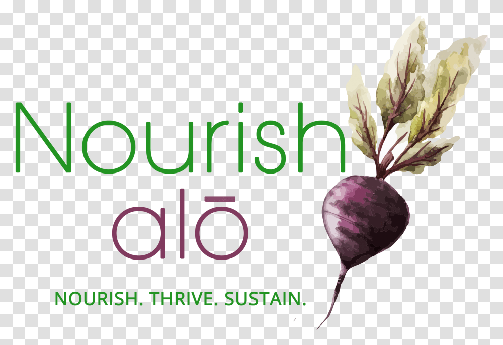 Nourish Al Holistic Nutrition Root Vegetable, Turnip, Produce, Food, Plant Transparent Png