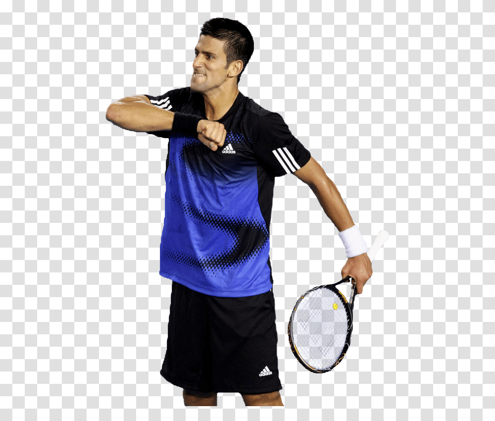 Novak Djokovic Hd Novak Djokovic 2004, Person, Human, Tennis Racket, Sport Transparent Png