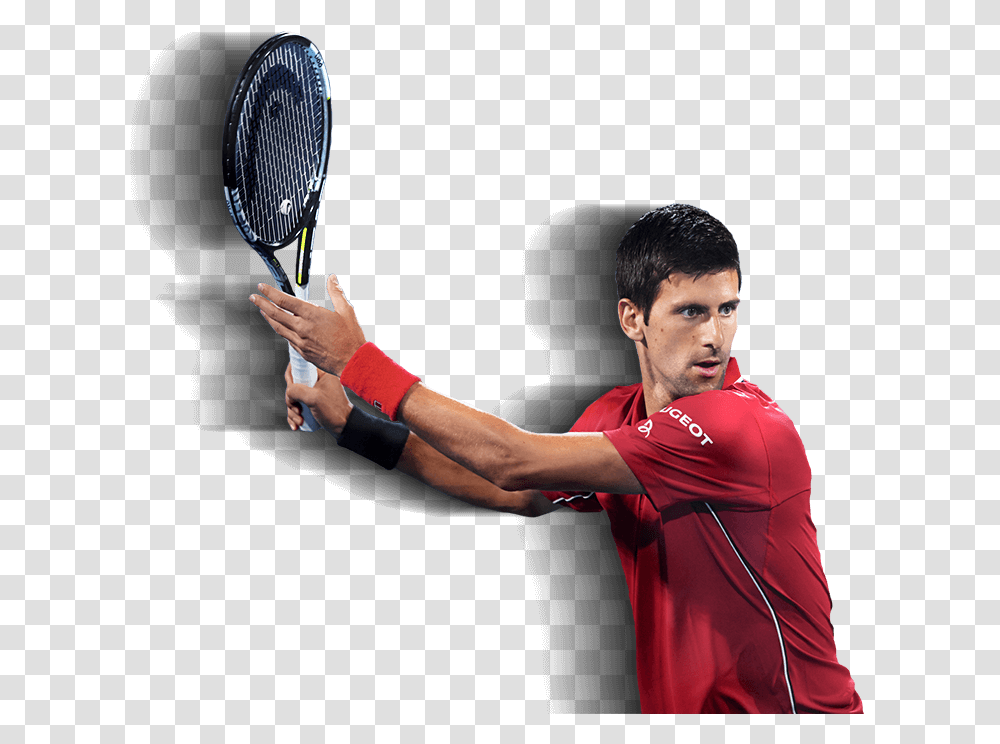 Novak Djokovic Novak Djokovic, Person, Human, Tennis Racket, Sport Transparent Png