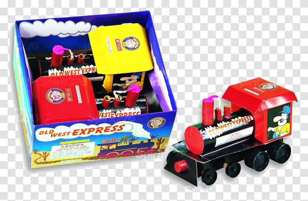 Novelty Firework Train, Arcade Game Machine, Transportation, Vehicle, Toy Transparent Png