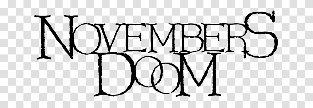 Novembers Doom Music Fanart Fanarttv Novembers Doom The Knowing, Text, Label, Handwriting, Alphabet Transparent Png
