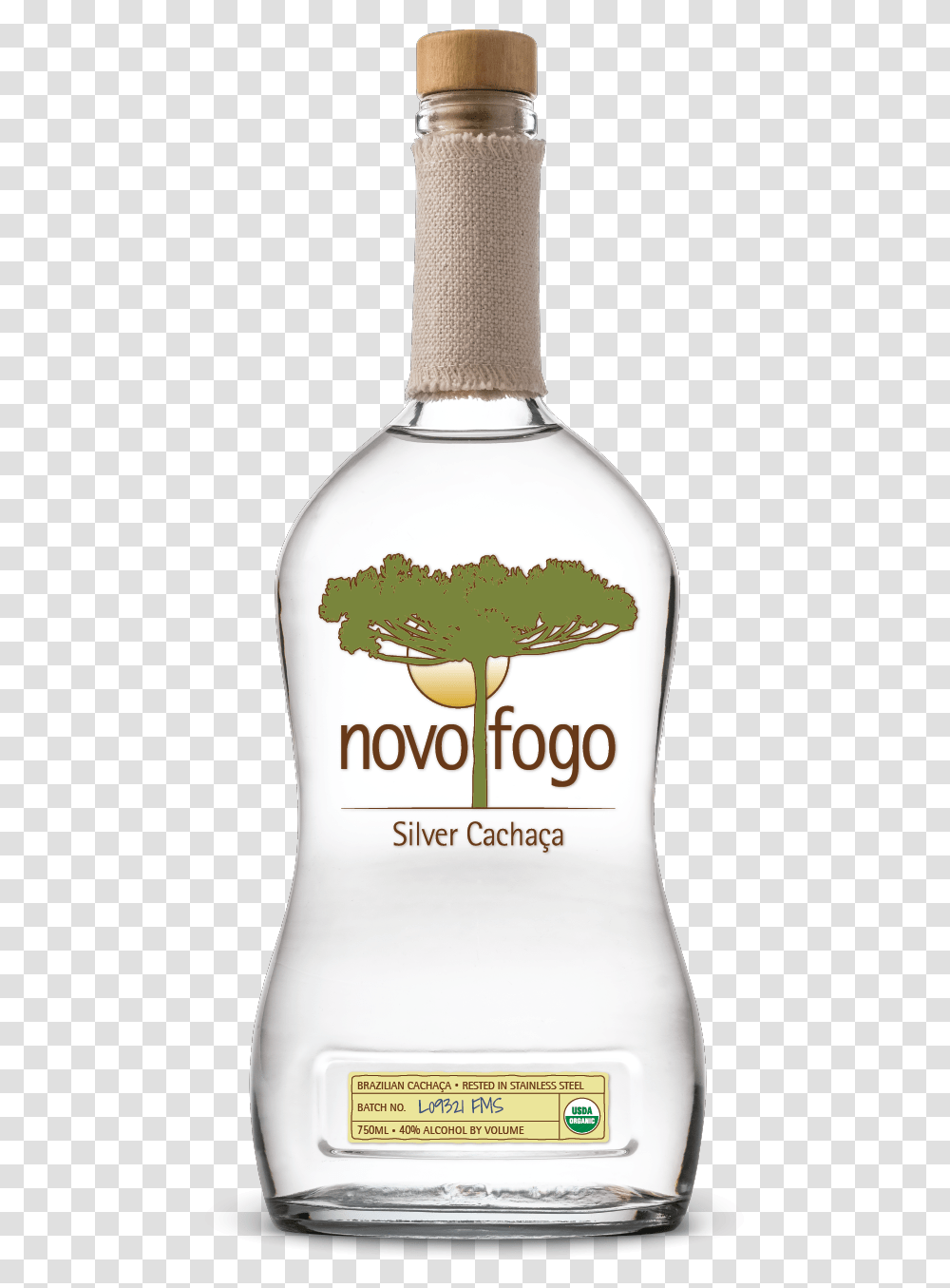 Novo Fogo Silver, Bottle, Plant, Beverage, Liquor Transparent Png