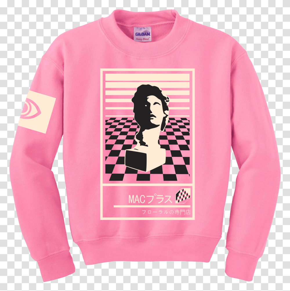 Now Presenting The Macintosh Plus X Toastyco Schrute Farms Sweatshirt, Apparel, Sleeve, Long Sleeve Transparent Png