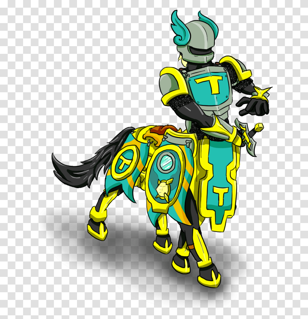 Now You All Get A Lousy Paladin Centaur Drawing Than Paladin Centaur, Robot, Knight Transparent Png