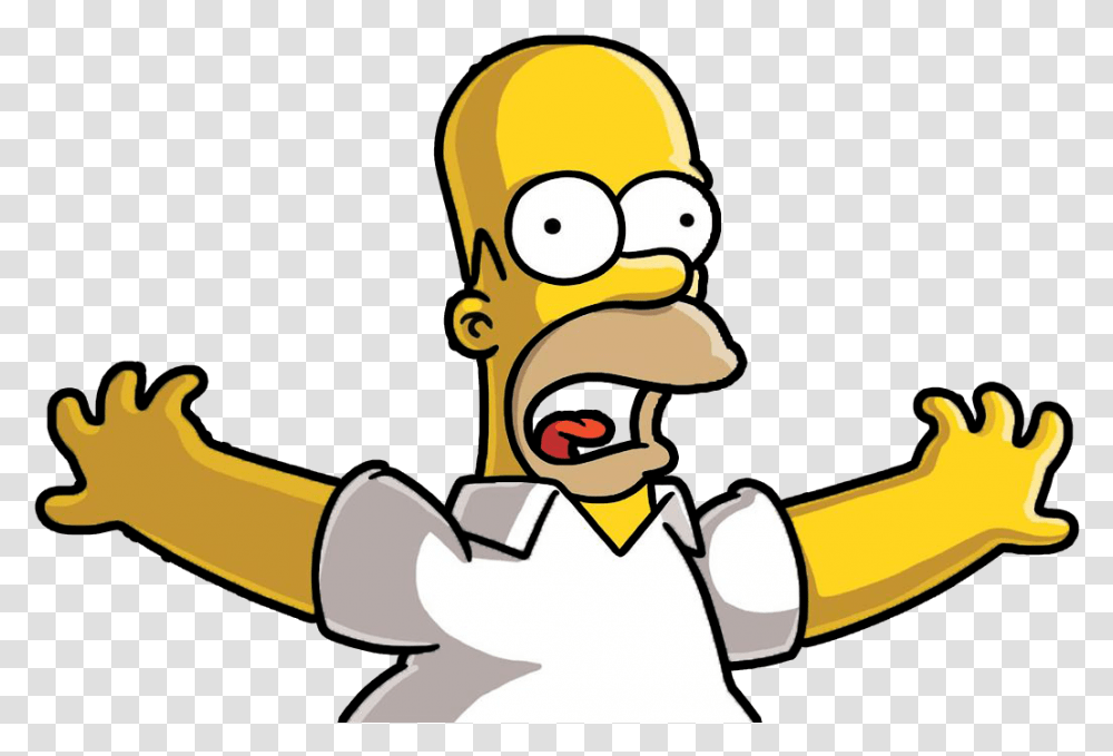 Now You Can Download Simpsons In Homer Simpson Background, Hand, Tool Transparent Png