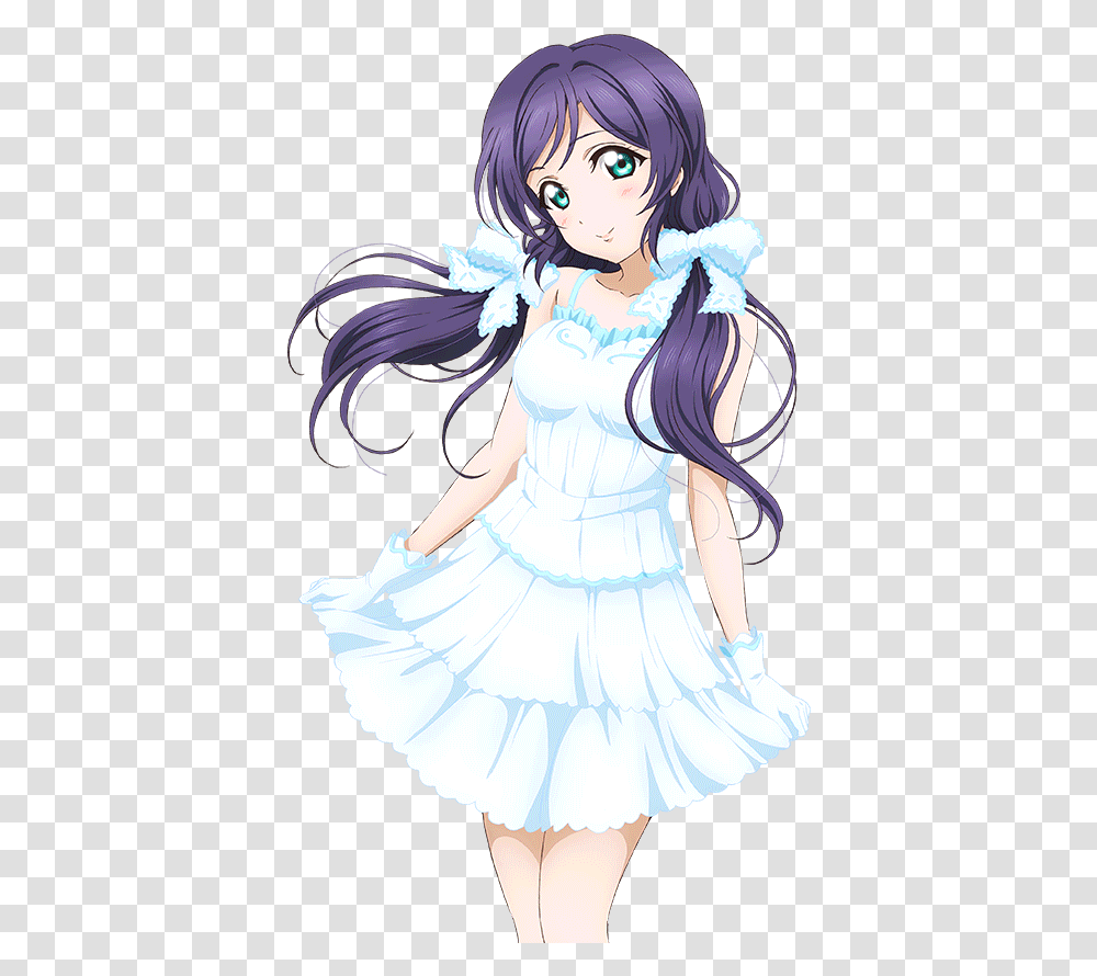 Nozomi Tojo Lily White Promo Love Live Lily White Cards, Manga, Comics, Book, Art Transparent Png