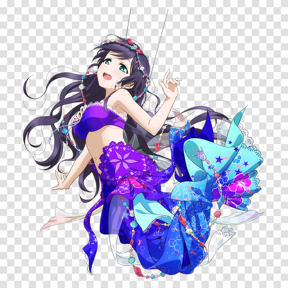 Nozomi Tojo Mermaid, Dance Pose, Leisure Activities Transparent Png
