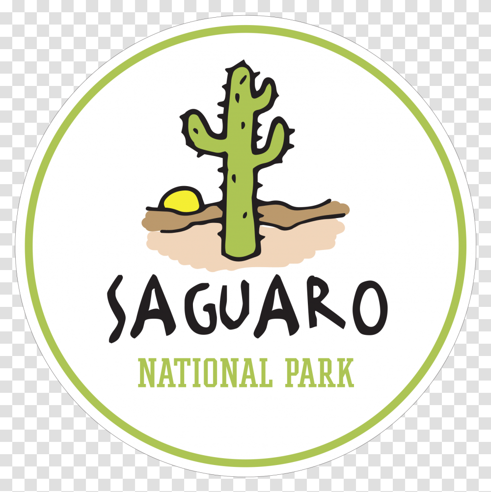 Np Elements Saguaro Circle, Plant, Cactus, Text, Label Transparent Png