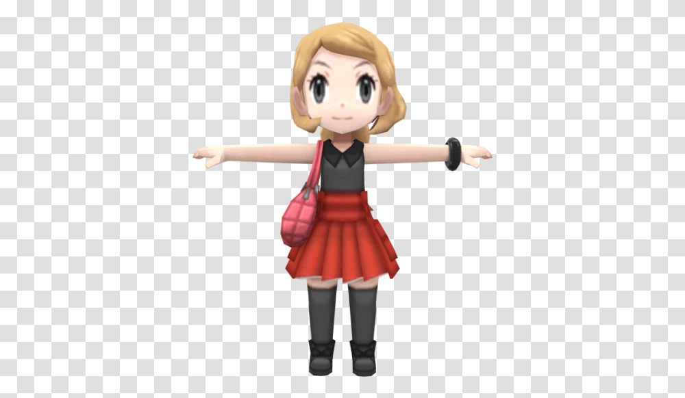 Npc Pokemon Free 3d Model Dae Fbx Free3d Pokemon Red 3d, Doll, Toy, Figurine, Person Transparent Png