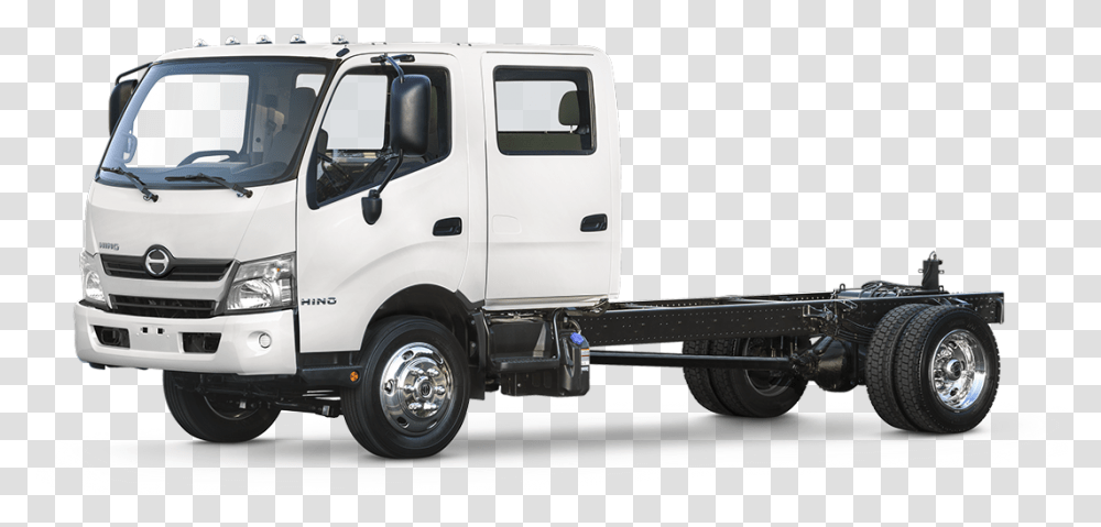Npr Diesel Hino Double Cab Truck, Vehicle, Transportation, Van, Wheel Transparent Png