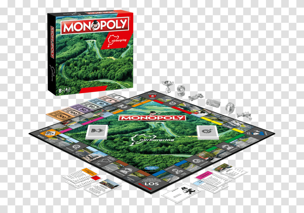 Nrburgring Monopoly Is Only One Of The Great Car Themed Nurburgring Monopoly, Game, Gambling Transparent Png