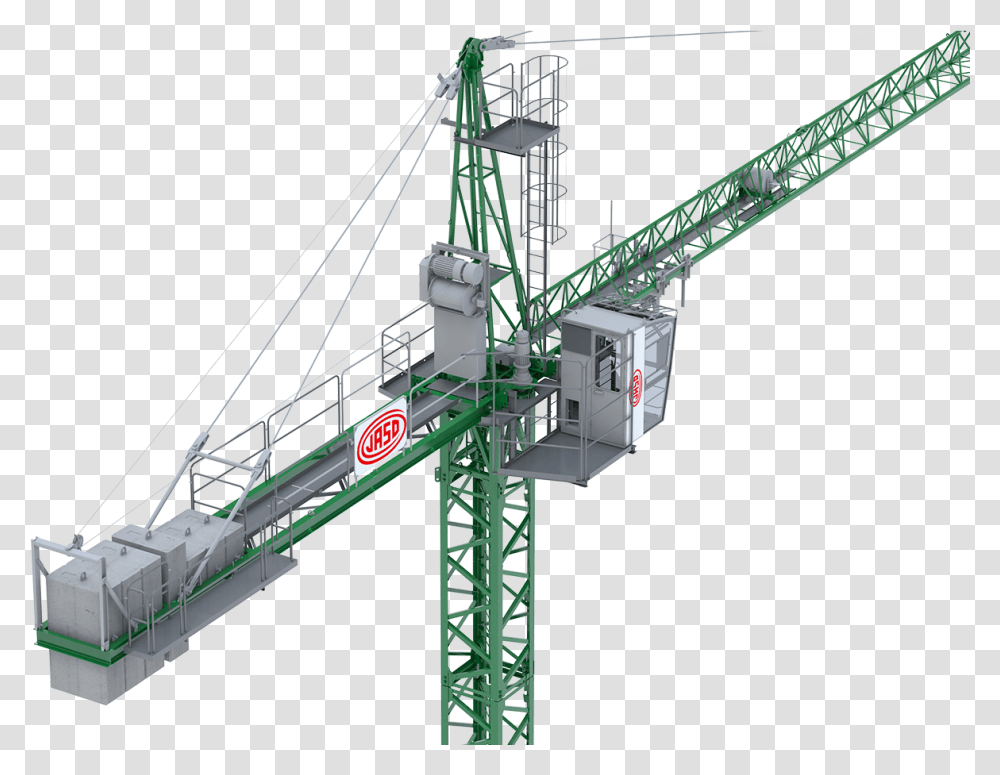 Ns Series Jaso Tower Cranes, Construction Crane Transparent Png