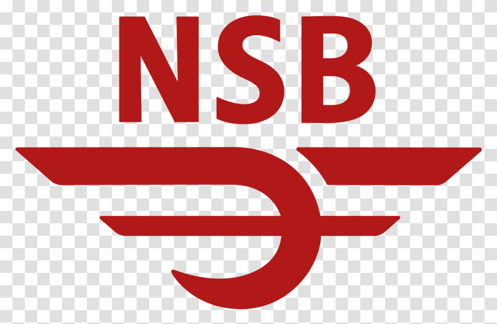 Nsb Railway Logo Norwegian State Railways, Number, Alphabet Transparent Png