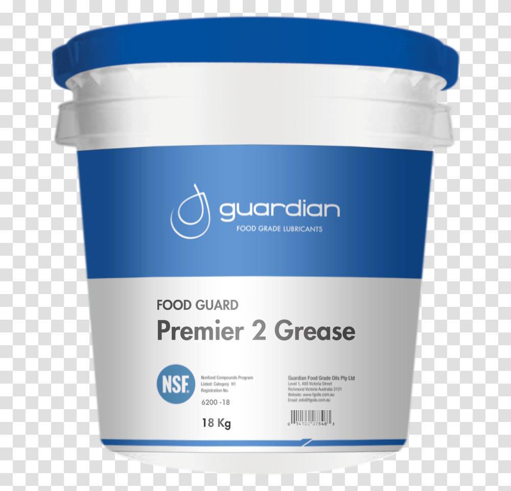 Nsf Certified Food Grade Lubricants, Paint Container, Bucket Transparent Png