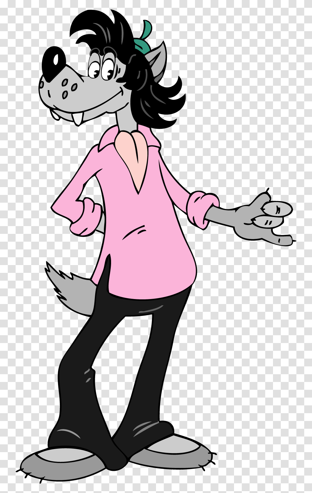 Nu Pogodi Wolf, Person, Long Sleeve, Female Transparent Png