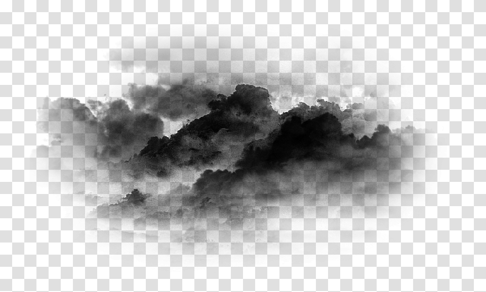 Nube Nubes Negras En, Gray, World Of Warcraft Transparent Png