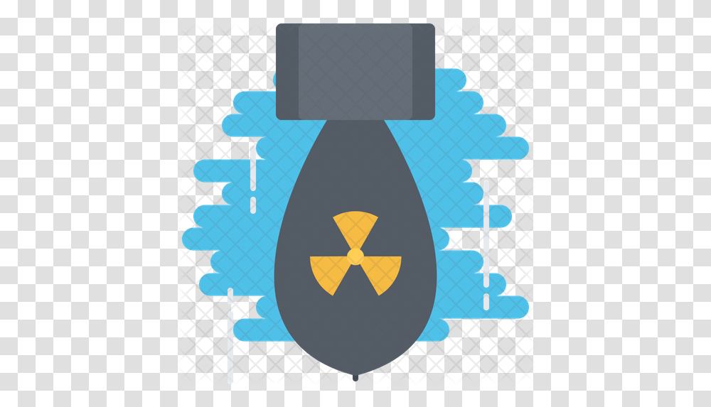 Nuclear Bomb Icon Icon, Symbol, Star Symbol, Text, Brick Transparent Png