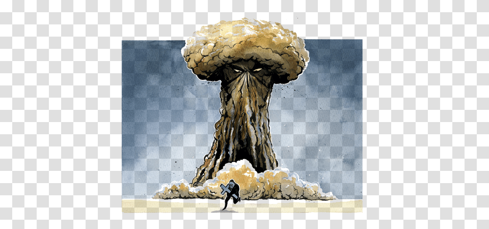 Nuclear Bomb Mushroom Cloud Evil Hate Christians And War, Nature, Outdoors, Mountain, Sea Transparent Png