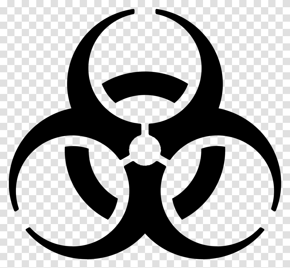 Nuclear Clipart Biohazard Symbol, Gray, World Of Warcraft Transparent Png