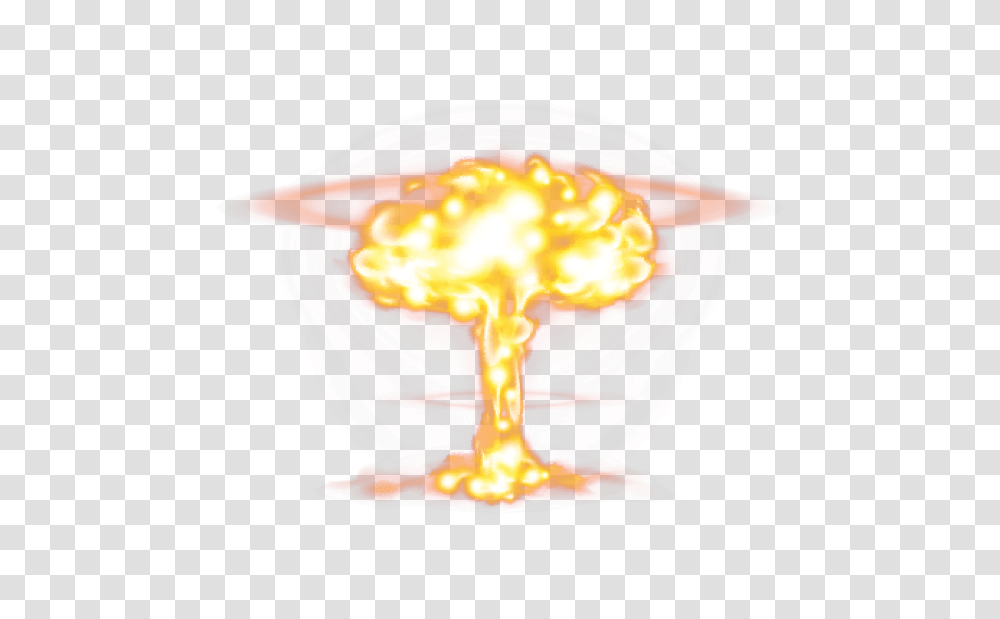 Nuclear Explosion Atomic Bomb Background, Lamp, Fire, Flame, Mountain Transparent Png
