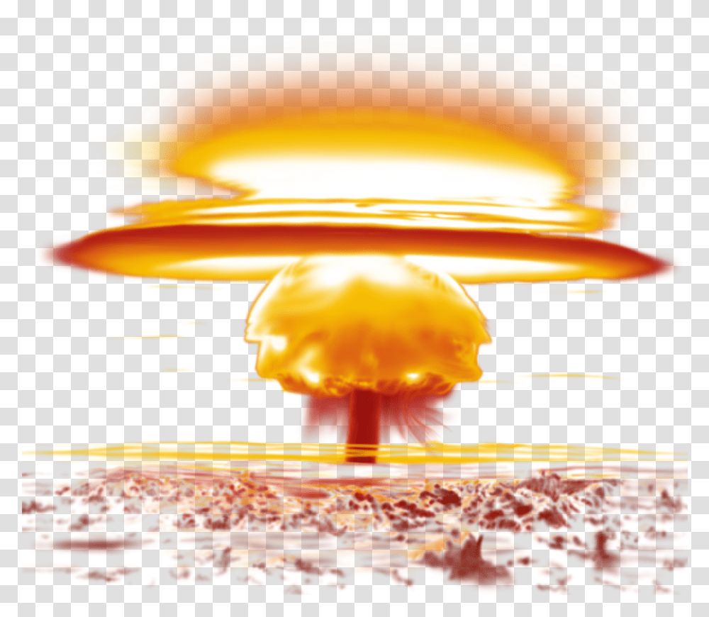 Nuclear Explosion Background Nuke Explosion Background, Lamp, Fire, Outdoors Transparent Png