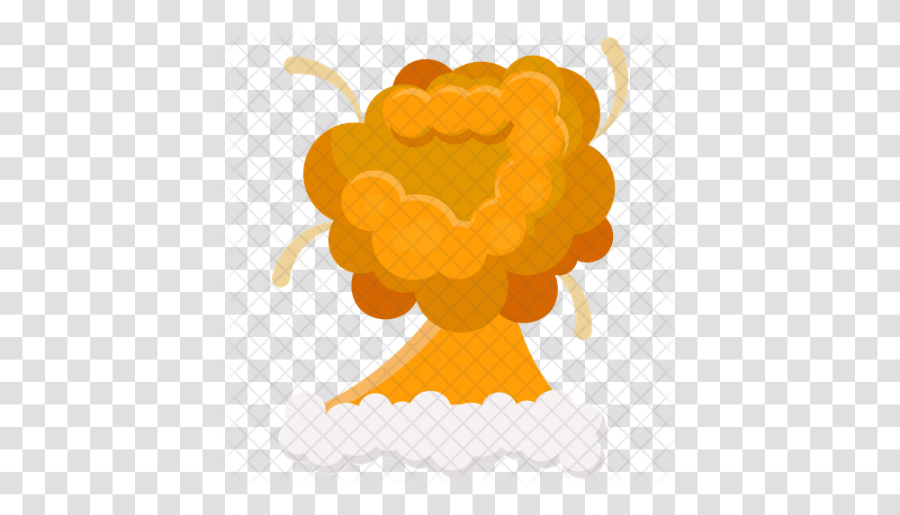 Nuclear Explosion Icon Illustration, Plant, Food, Vegetable, Sweets Transparent Png