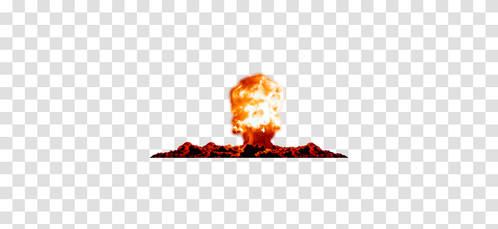 Nuclear Explosion, Nature, Mountain, Outdoors, Fire Transparent Png