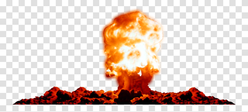 Nuclear Explosion Nuclear Weapon Nuclear Explosion Background, Fire, Outdoors, Nature, Bonfire Transparent Png