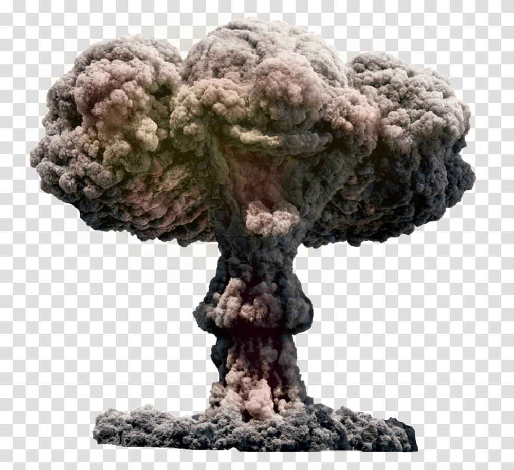 Nuclear Explosion Nuke Mushroom Cloud, Mountain, Outdoors, Nature, Fungus Transparent Png
