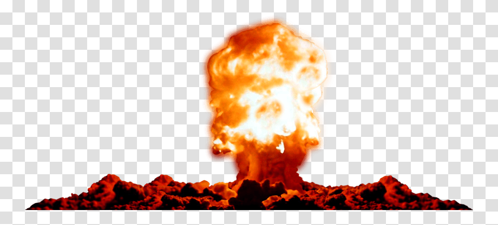 Nuclear Explosion, Weapon, Fire, Outdoors, Nature Transparent Png