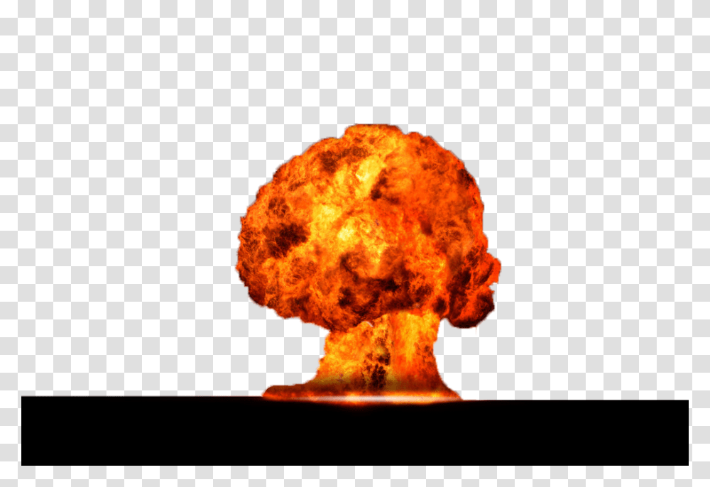 Nuclear Explosion, Weapon, Fire, Outdoors, Nature Transparent Png