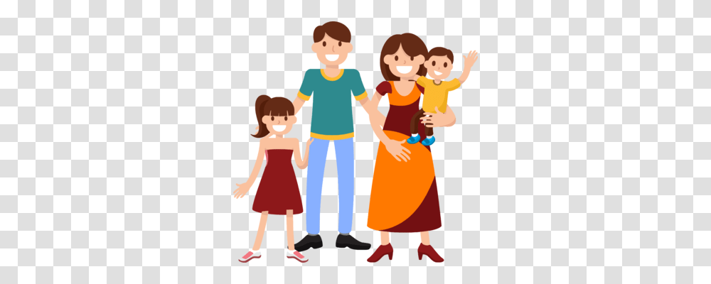 Nuclear Family Child Mother Silhouette, People, Person, Human Transparent Png