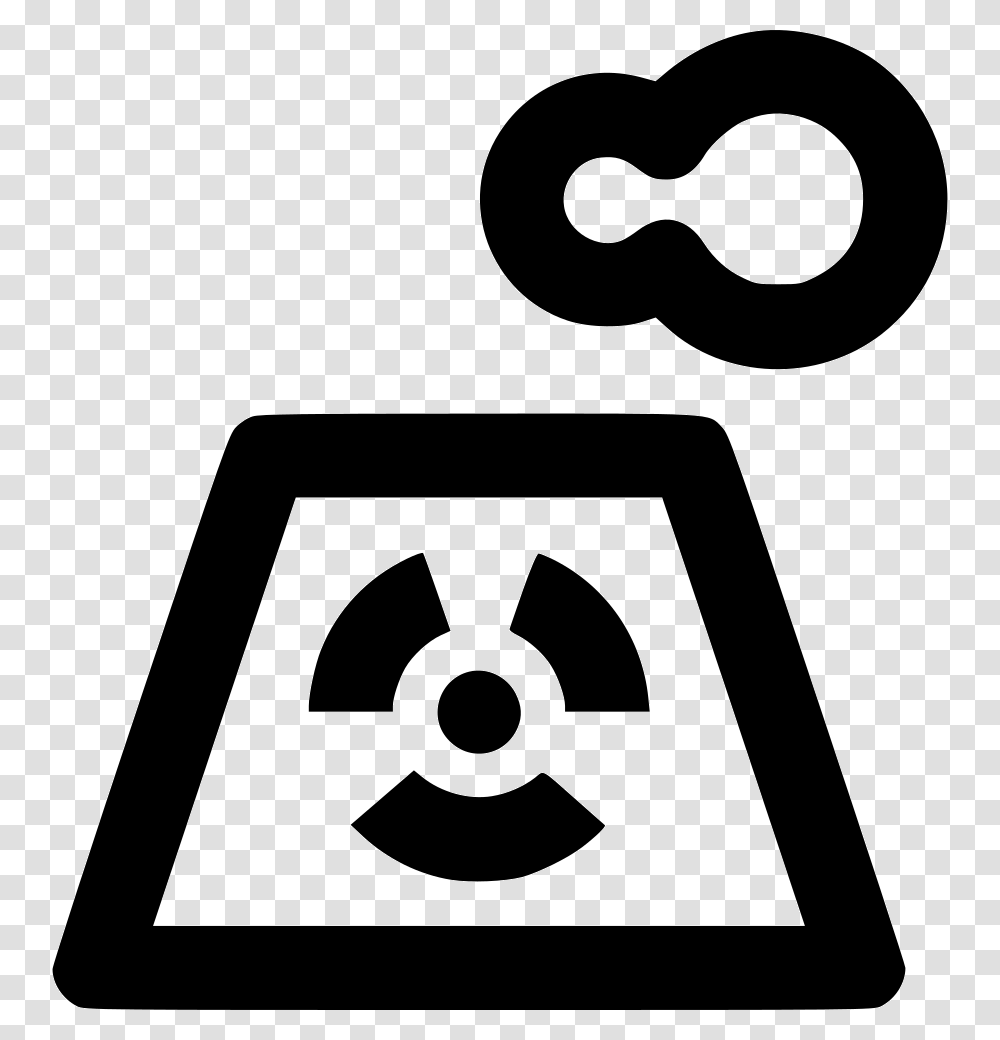 Nuclear Power Plant Emblem, Stencil, Logo, Trademark Transparent Png