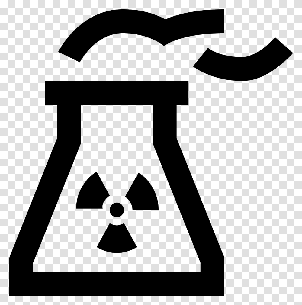 Nuclear Power Plant Icon Clipart Nuclear Power Plant, Gray Transparent Png