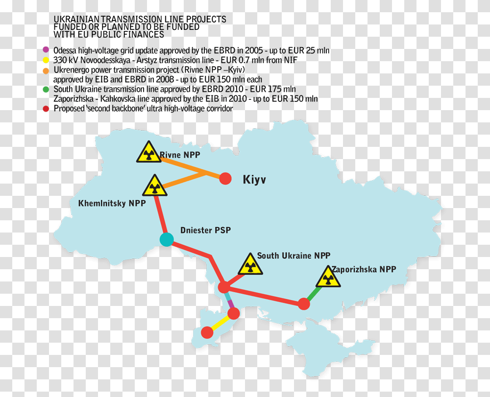 Nuclear Reactors In Ukraine, Poster, Advertisement, Map, Diagram Transparent Png