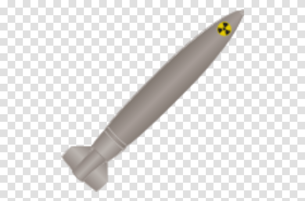 Nuclear Rocket Weapon Warhead Missile Nuclear Missile, Vehicle, Transportation, Weaponry, Torpedo Transparent Png