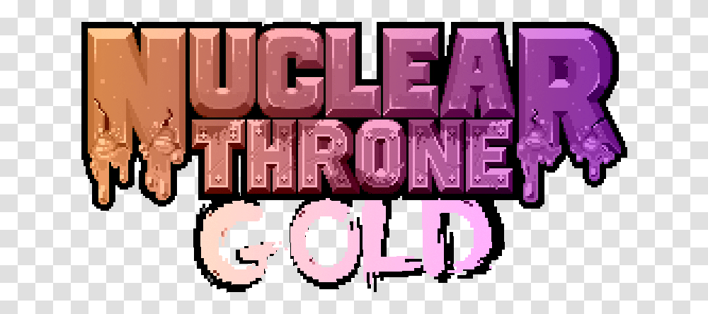Nuclear Throne Gold Graphic Design, Label, Word, Alphabet Transparent Png