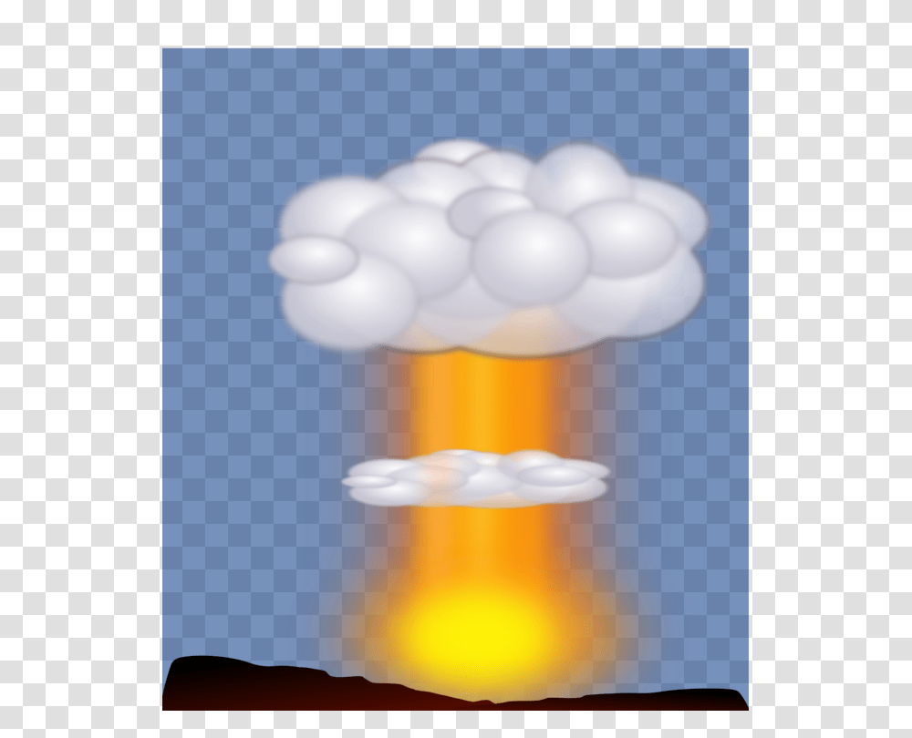 Nuclear Weapon Nuclear Explosion Drawing Mushroom Cloud Free, Lamp, Light, Sphere, Outdoors Transparent Png