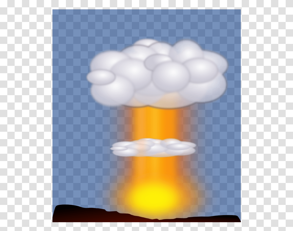 Nuclear Weapon Nuclear Explosion Drawing Mushroom Cloud Nuclear Explosion Animation Gif, Lamp, Light, Balloon, Cotton Transparent Png