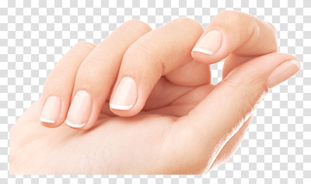 Nude Nail Skin Appropriate Nails, Person, Human, Manicure, Hand Transparent Png