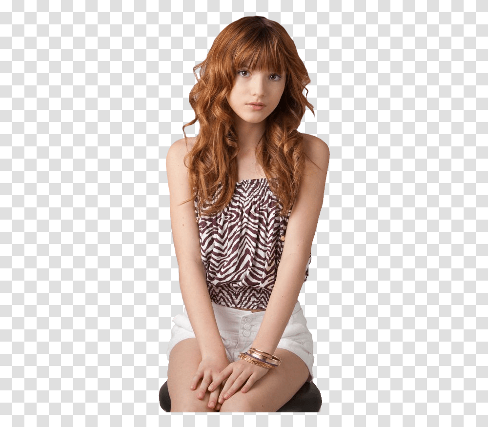 Nude Young Bella Thorne, Person, Hair, Wristwatch Transparent Png