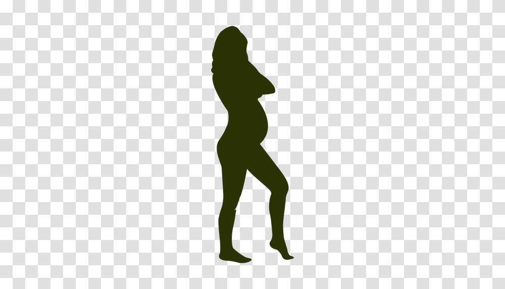Nudy Pregnant Woman Silhouette, Person, Human, Nature, Alien Transparent Png