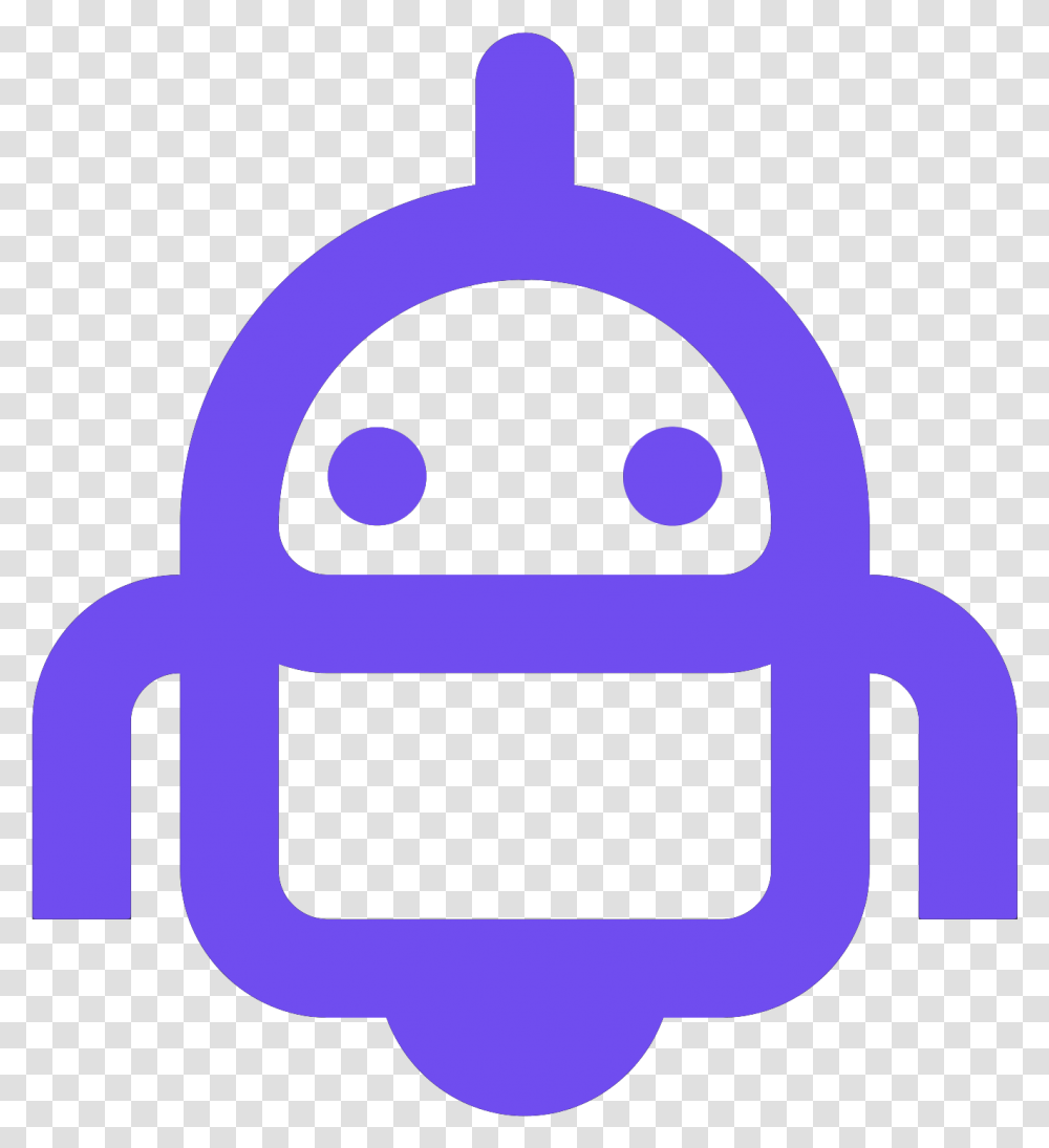 Nug Robot Icon Background, Label, Buckle Transparent Png