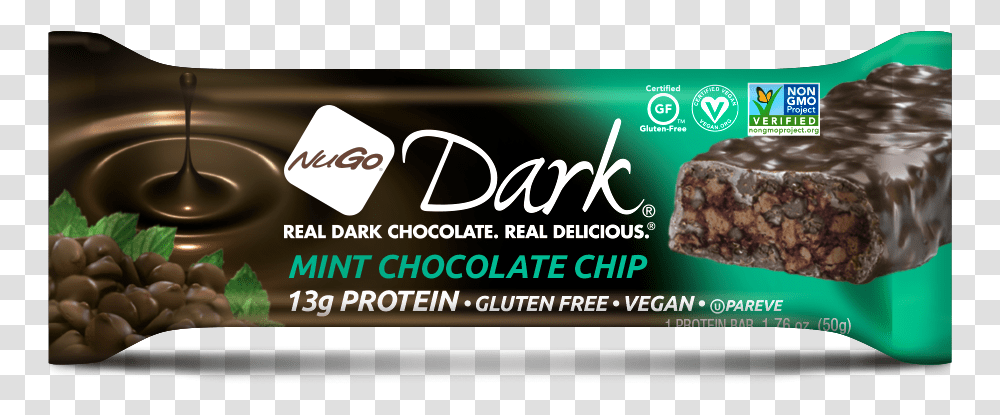 Nugo Bars Chocolate Mint, Plant, Flyer, Poster Transparent Png